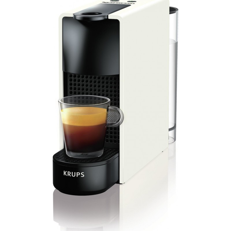 Krups Essenza Mini XN1101V Καφετιέρα για Κάψουλες Nespresso Πίεσης 19bar White 