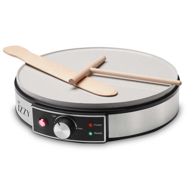 Izzy Κρεπιέρα 30cm Inox 1400W
