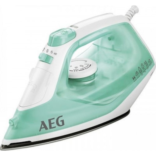 AEG DB1720 Σίδερο Ατμού 2200W με Ανοξείδωτη Πλάκα και Συνεχόμενη Παροχή 30gr/min